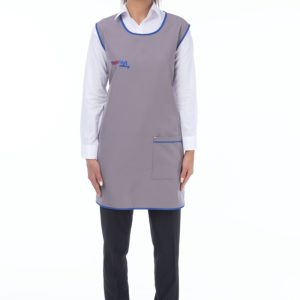 JİLE ÖNLÜK GRİ MAVİ BİYELİ